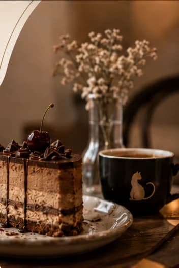 Patisserie und Kaffee bei Cats & Cakes